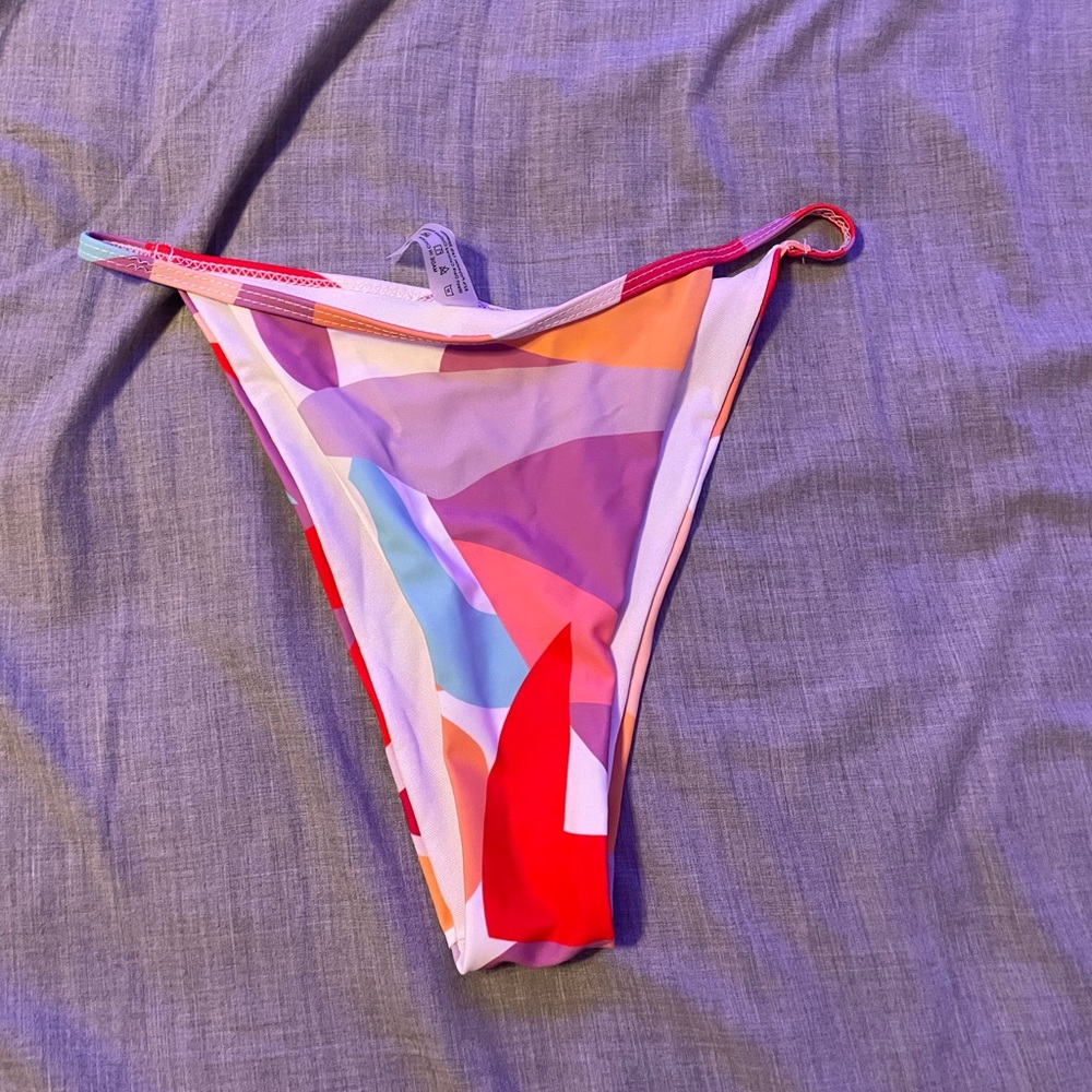 Colorful bikini bottom